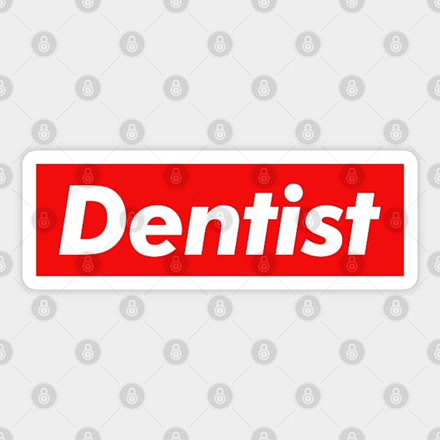 Dentist Sticker by monkeyflip